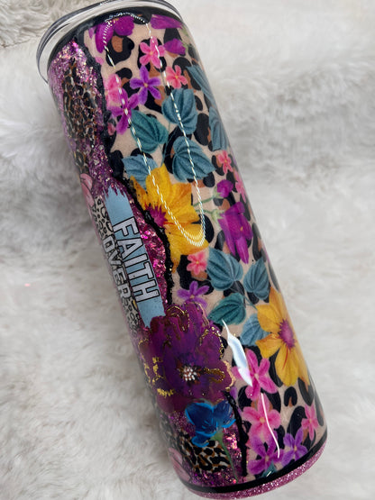 FAITH OVER FEAR Tumbler 20oz